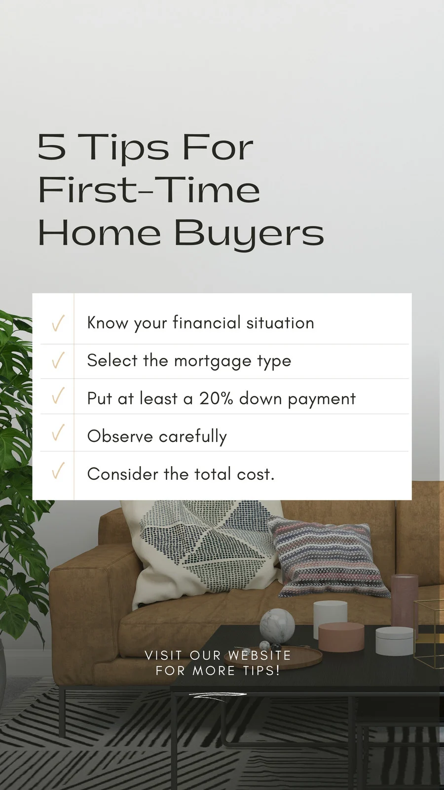 Real estate social media editorial concept example 1