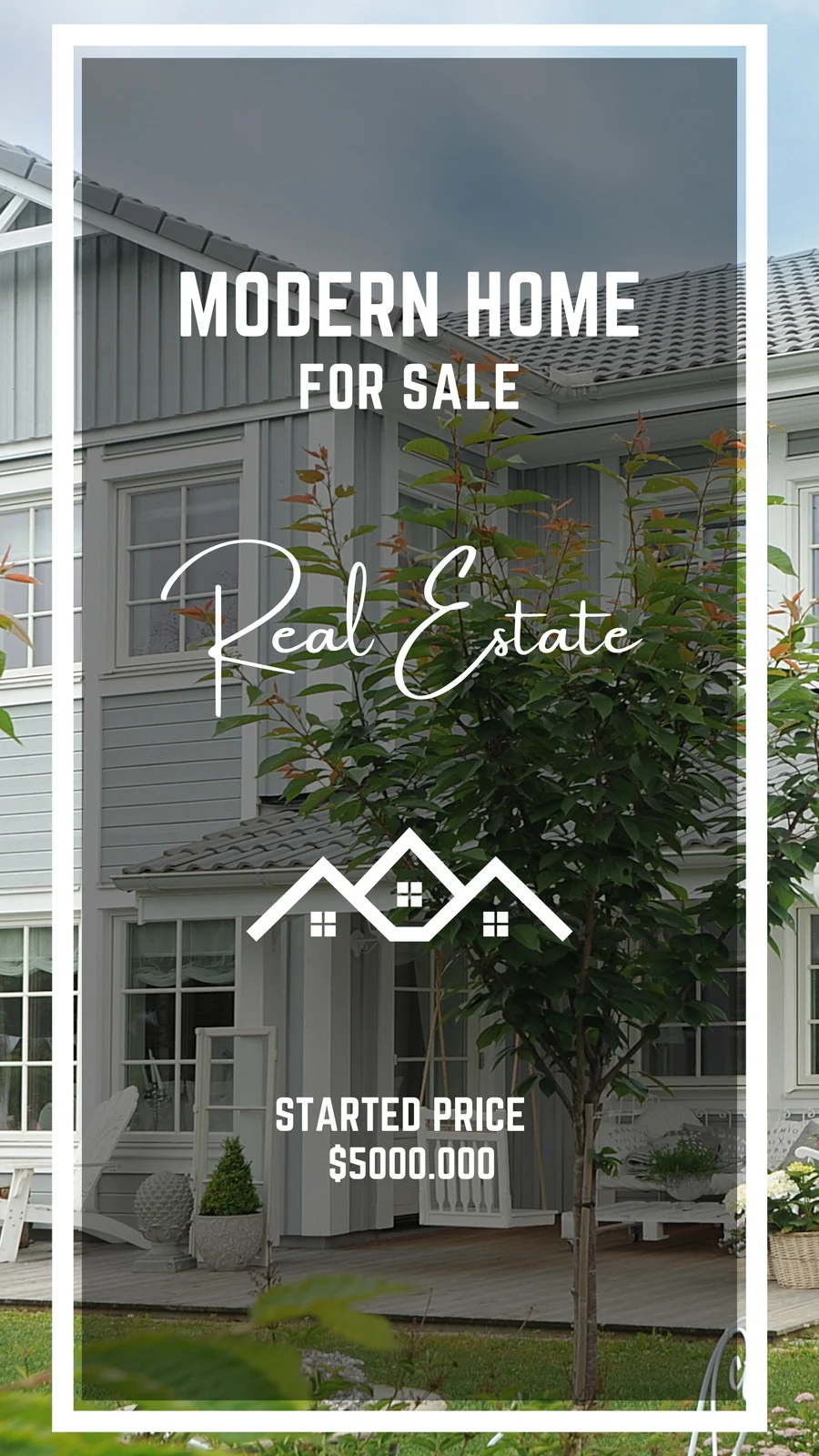 Real estate social media editorial concept example 8